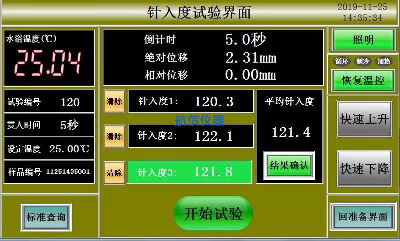 沥青三大指标试验仪器全自动沥青针入度介绍(图2) 沥青三大指标试验仪器