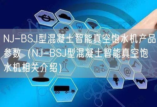 NJ-BSJ型混凝土智能真空饱水机产品参数（NJ-BSJ型混凝土智能真空饱水机相关介绍）(图1)
