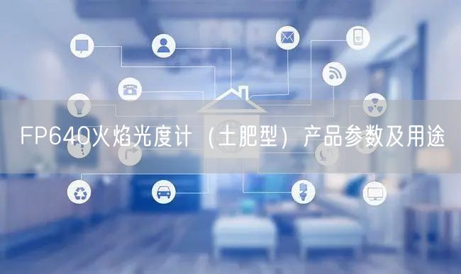 FP640火焰光度计（土肥型）产品参数及用途(图1)