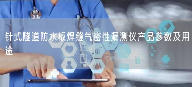 针式隧道防水板焊缝气密性漏测仪产品参数及用途(图1)
