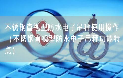 不锈钢直视型防水电子吊秤使用操作（不锈钢直视型防水电子吊秤功能特点）(图1)