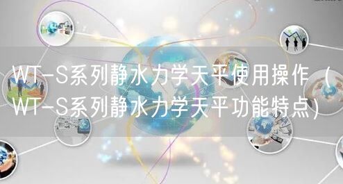 WT-S系列静水力学天平使用操作（WT-S系列静水力学天平功能特点）(图1)