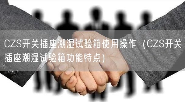 CZS开关插座潮湿试验箱使用操作（CZS开关插座潮湿试验箱功能特点）(图1)